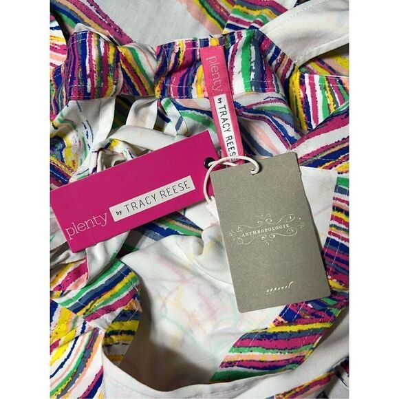 Plenty by Tracy Reese Anthropologie Bright Colored Sleeveless Top NWT Small - Picture 4 of 4